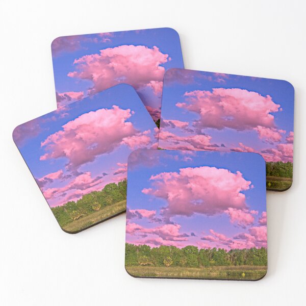 Item preview, Pink Clouds at Greencay Wetlands designed and sold by cescaveo.