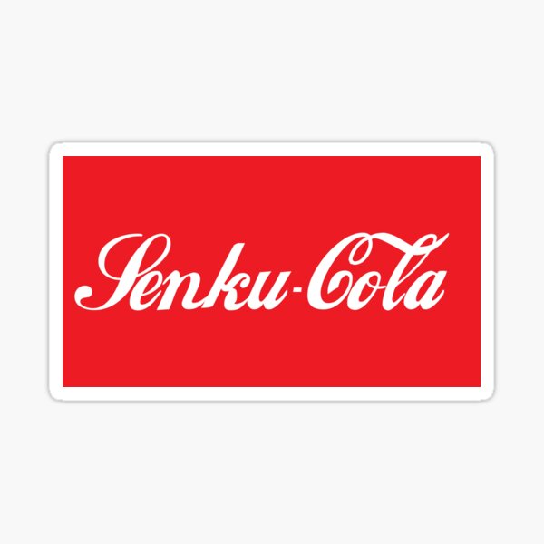 Senku Cola Sticker