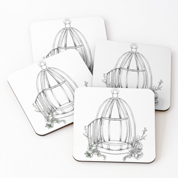 Item preview, Open Bird Cage Sketch designed and sold by zerofright0.