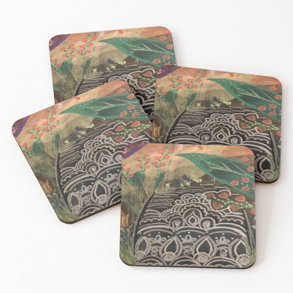 Item preview, Jungle Mandala Print  designed and sold by bipolarvirgoart.