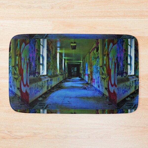 Item preview, Hallway, Psychiatric Center designed and sold by michaelsauerart.