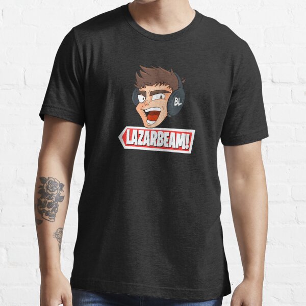 Best Seller Lazarbeam Merchandise T Shirt By Jasonclimer Redbubble - jason roblox shirt
