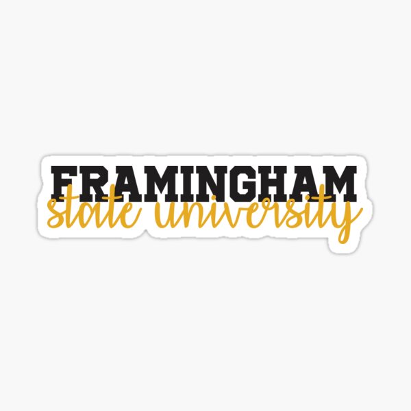 Framingham State University Massachusetts Sticker