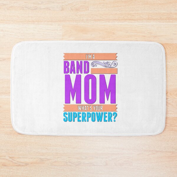 Item preview, Soy una mamá banda - ¿Cuál es tu superpoder? designed and sold by BandMomDesigns.
