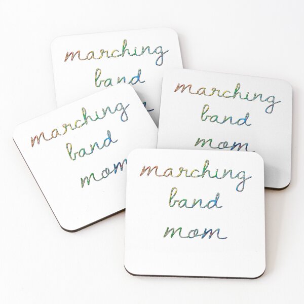Item preview, Marching Band Mom - Rainbow Script designed and sold by BandMomDesigns.