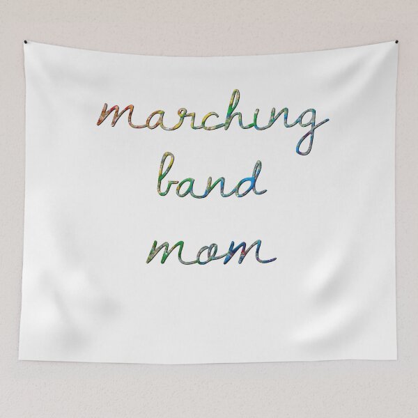 Item preview, Marching Band Mom - Rainbow Script designed and sold by BandMomDesigns.