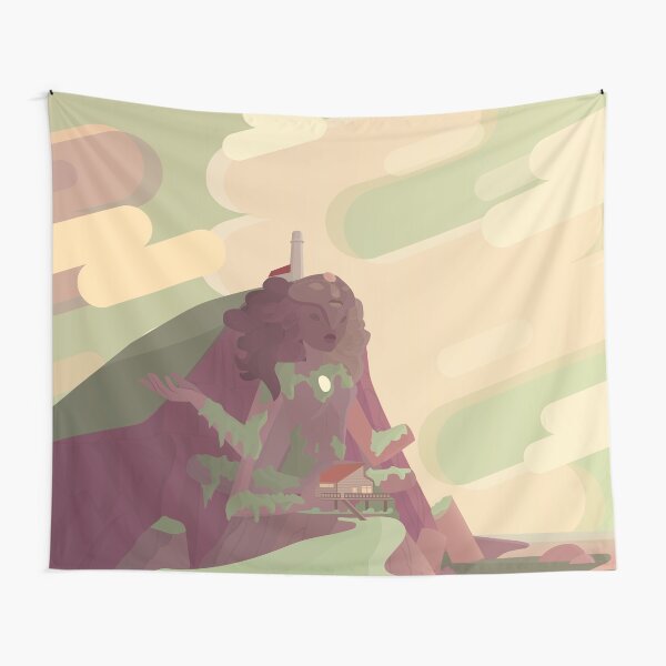 Crystal Gems Temple Tapestry