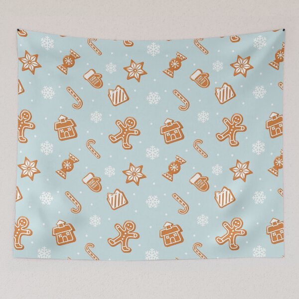 Item preview, Christmas Gingerbread Cookies & Snowflakes designed and sold by newburyboutique.