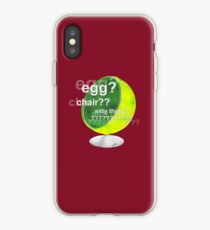 Egg? Chair?? Sitty thing? iPhone Case