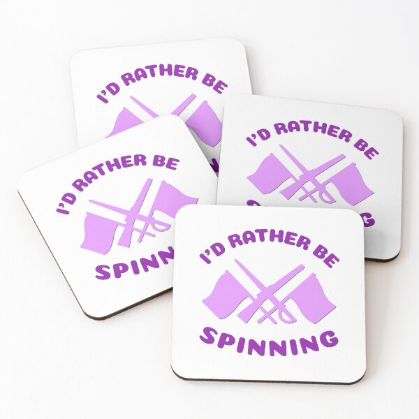 Item preview, Color Guard - I'd Rather Be Spinning designed and sold by BandMomDesigns.
