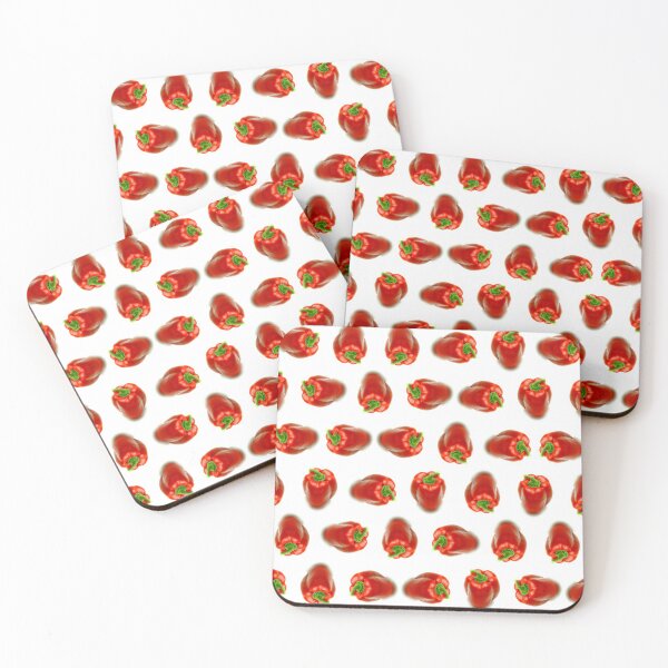 Item preview, Red peppers pattern designed and sold by Gaspar Avila.