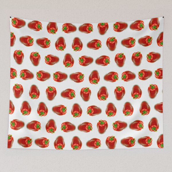 Item preview, Red peppers pattern designed and sold by Gaspar Avila.