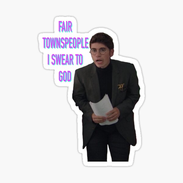 Item preview, Fair Townspeople I Swear to God Booksmart designed and sold by toria1168.