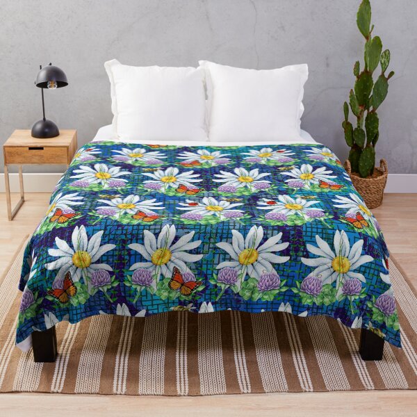 Item preview, Flowers and bugs pattern designed and sold by Gaspar Avila.