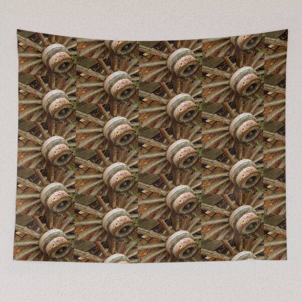 Item preview, OLD WAGON WHEEL designed and sold by Elaine Bawden.