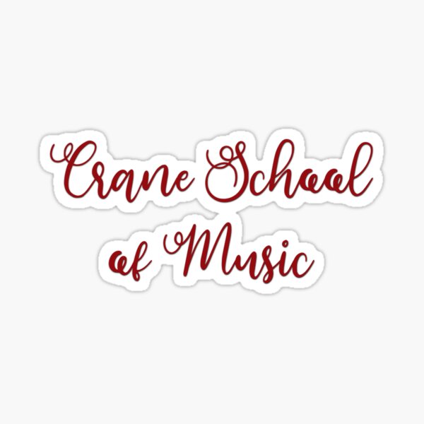 Crane School of Music Sticker