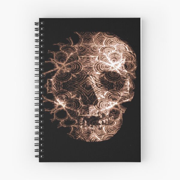 Item preview, Gothic Skull with Underwater Ripple Illusion designed and sold by EightWinds.