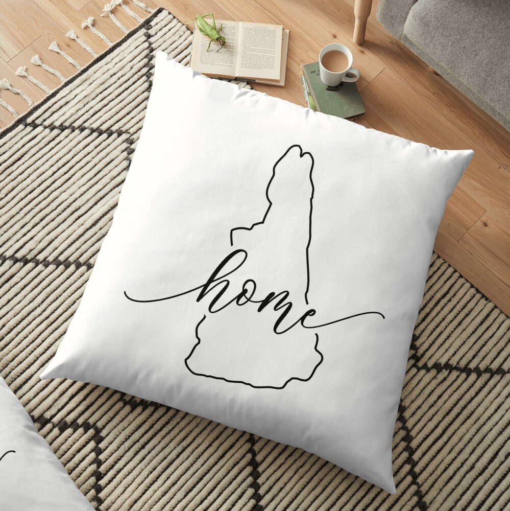 New Hampshire Home Floor Pillow