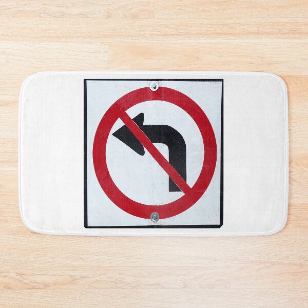 Item preview, Left turn prohibited designed and sold by Martin Boisvert.