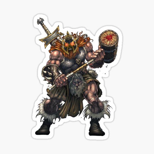 Berzerker Sticker