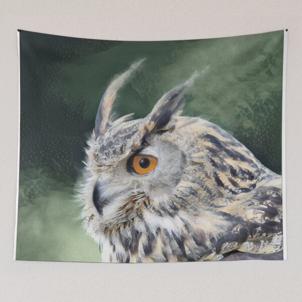 Item preview, Great Horned Owl designed and sold by Heathermarie321.