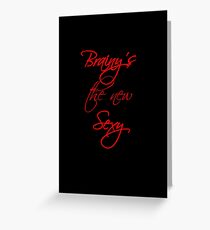 Brainy's the New Sexy Greeting Card