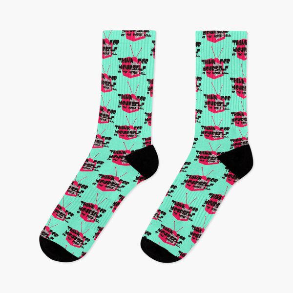 Item preview, Think For Yourself Pink Media Hypnosis designed and sold by EvePenman.