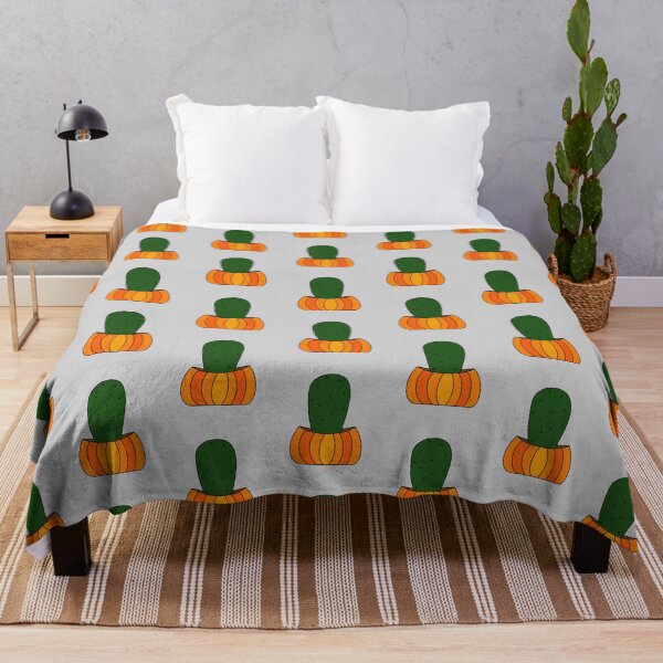 Item preview, Cute Cactus Design #17: Halloween Pumpkin Cactus designed and sold by DreamCactus.
