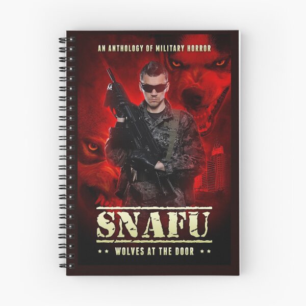 Item preview, SNAFU: Wolves at the Door - Book Cover designed and sold by BrownRoach.