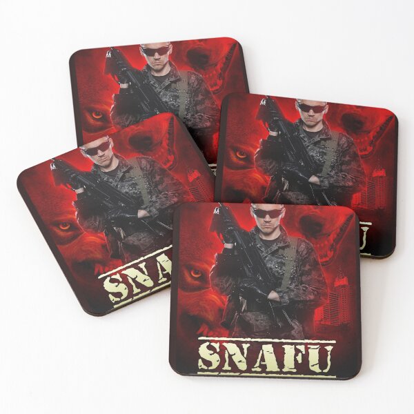 Item preview, SNAFU: Wolves at the Door - Book Cover designed and sold by BrownRoach.