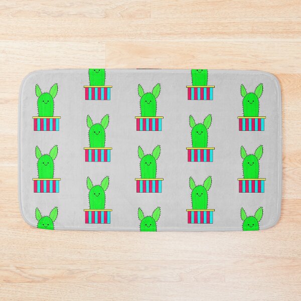 Item preview, Cute Cactus Design #18: Smiling Pointy Ear Cactus designed and sold by DreamCactus.