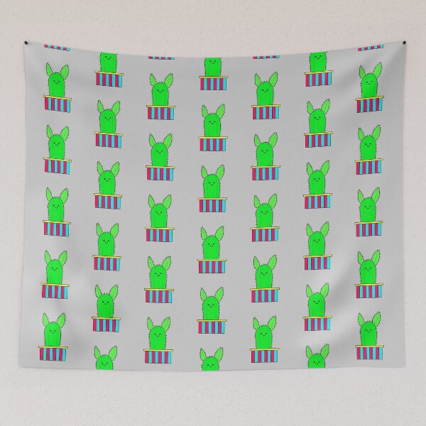 Item preview, Cute Cactus Design #18: Smiling Pointy Ear Cactus designed and sold by DreamCactus.