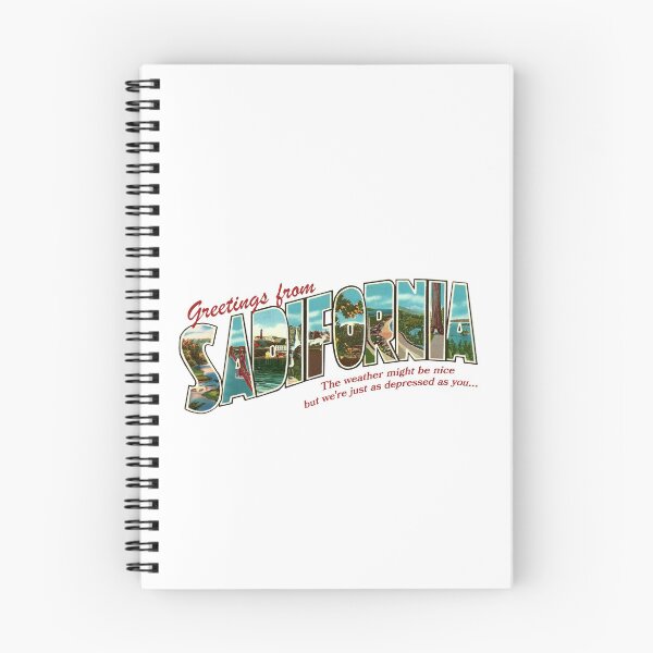 Item preview, Greetings from Sadifornia | California designed and sold by PaulyH.