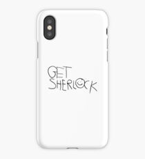 Get Sherl☺ck (Forward) iPhone Case