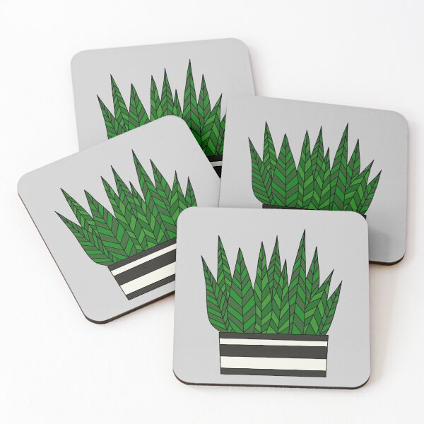 Item preview, Cute Cactus Design #31: Zebra Succulent designed and sold by DreamCactus.