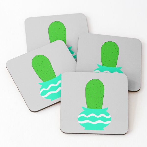 Item preview, Cute Cactus Design #32: Plain Thumb-Up Cactus designed and sold by DreamCactus.
