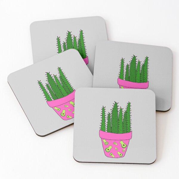 Item preview, Cute Cactus Design #34: Succulents With Avocado Pot designed and sold by DreamCactus.