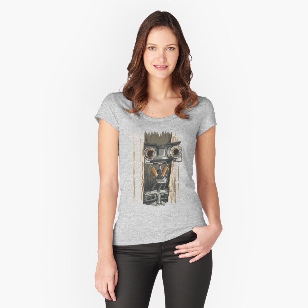 Item preview, Fitted Scoop T-Shirt designed and sold by WanderingBert.