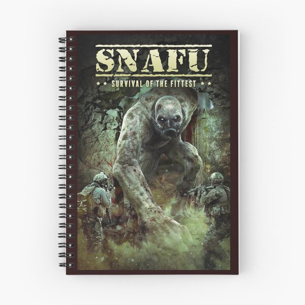 Item preview, SNAFU: Survival of the Fittest - Book Cover designed and sold by BrownRoach.