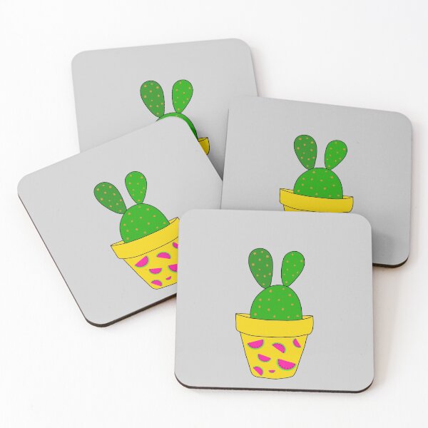 Item preview, Cute Cactus Design #35: Bunny Watermelon Cactus designed and sold by DreamCactus.