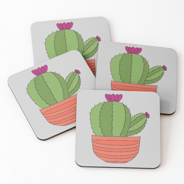 Item preview, Cute Cactus Design #40: Big And Sideways Cactus designed and sold by DreamCactus.