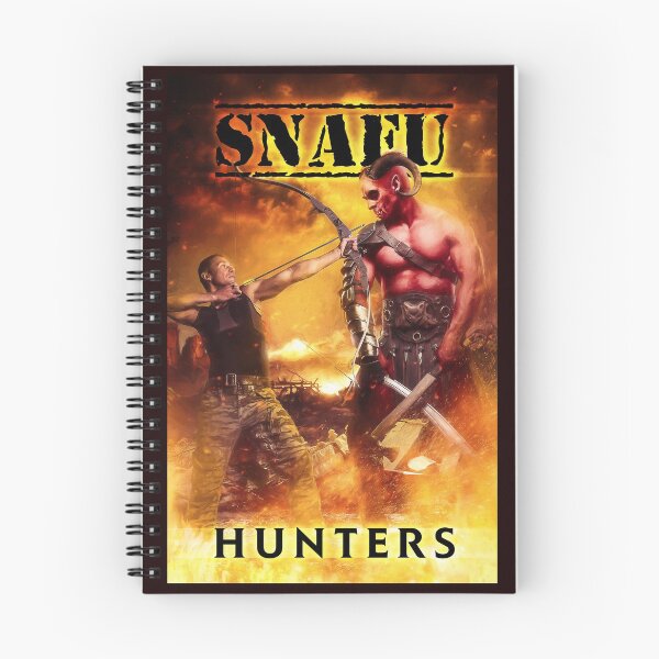 Item preview, SNAFU: Hunters - Book Cover designed and sold by BrownRoach.