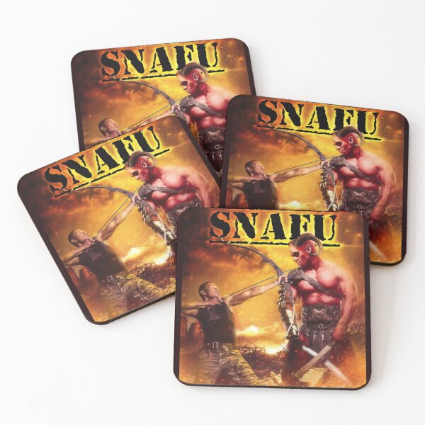 Item preview, SNAFU: Hunters - Book Cover designed and sold by BrownRoach.