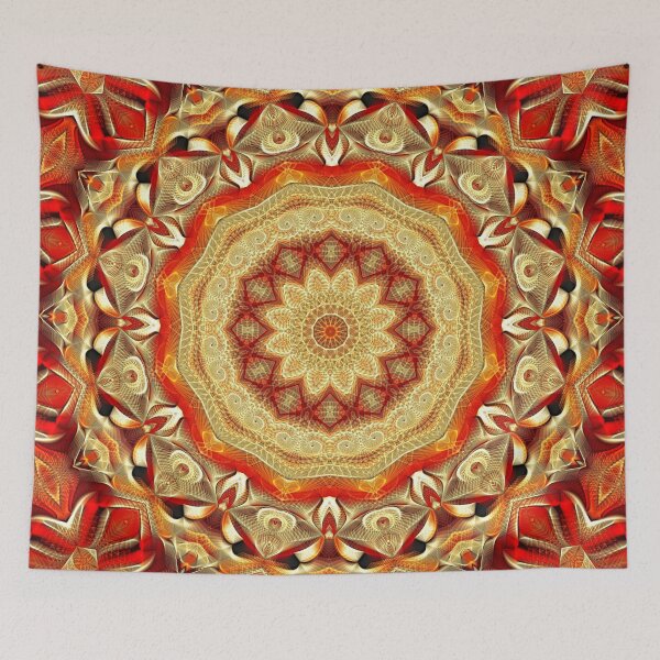 Item preview, Flower Of Life Mandala (Fire) designed and sold by Mandala Of Life.