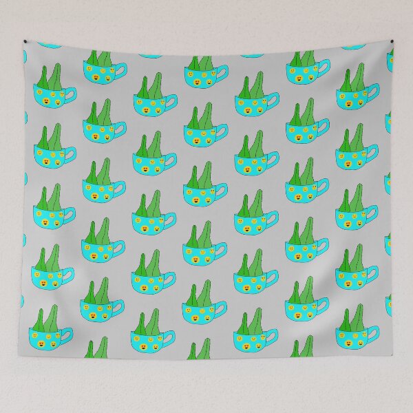 Item preview, Cute Cactus Design #44: Emoticon Cup Cacti designed and sold by DreamCactus.