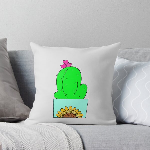 Item preview, Cute Cactus Design #45: Sunflower Pot Cactus designed and sold by DreamCactus.