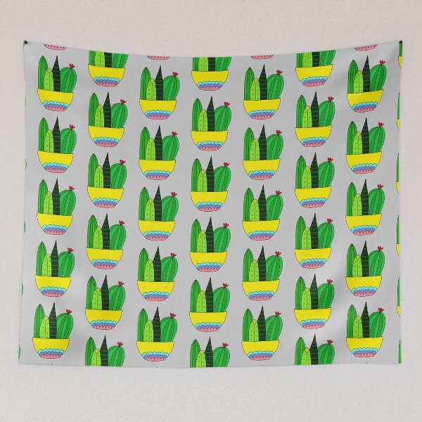 Item preview, Cute Cactus Design #52: Cactus Succulent Arrangement designed and sold by DreamCactus.