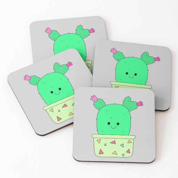 Item preview, Cute Cactus Design #55: Young Happy Cactus designed and sold by DreamCactus.