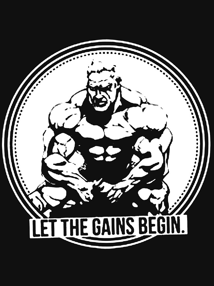 Jay Cutler Let The Gains Begin  Bodybuilding T-shirt Top Clothing