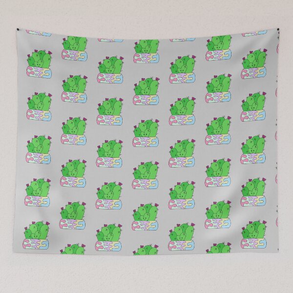 Item preview, Cute Cactus Design #63: Smiling Heart Cactus designed and sold by DreamCactus.
